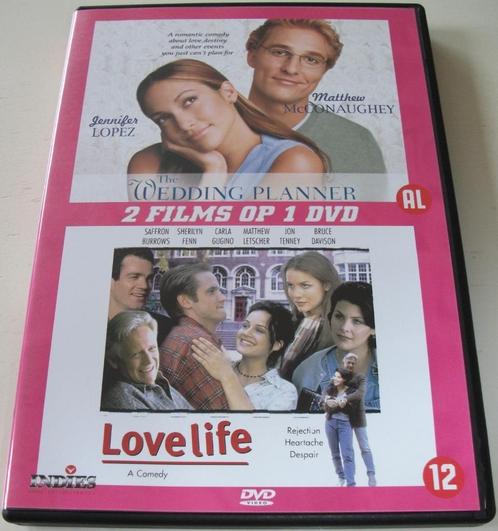 Dvd *** WEDDING PLANNER & LOVE LIFE *** 2-Filmpack, Cd's en Dvd's, Dvd's | Komedie, Zo goed als nieuw, Romantische komedie, Alle leeftijden