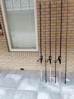 3 X ZGAN FOX EUROMASTER HENGELS + ZGAN MOLENS+NIEUW FOUDRAAL, Watersport en Boten, Ophalen, Zo goed als nieuw, Complete set