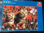 Poezen puzzel 1000 stukjes, Hobby en Vrije tijd, Denksport en Puzzels, Ophalen of Verzenden, Zo goed als nieuw
