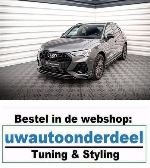 Maxton Design Spoiler Splitter Lip Voor Audi Q3 S Line F3, Auto diversen, Tuning en Styling, Verzenden
