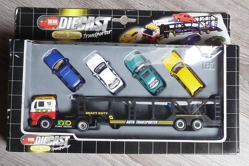 MERCEDES Truck Stop Transporter van Dickie Diecast., Hobby en Vrije tijd, Modelauto's | Overige schalen, Zo goed als nieuw, Bus of Vrachtwagen