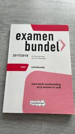 Examenbundel scheikunde 2017/2018, Ophalen of Verzenden, Zo goed als nieuw, Nederlands, VWO