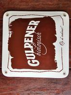 Emaille bord gulpener biologisch bier, Ophalen of Verzenden, Reclamebord
