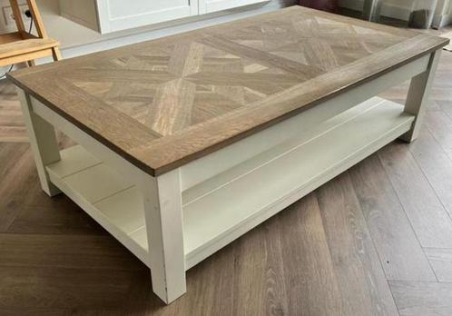 Salontafel Goossens velante, Huis en Inrichting, Tafels | Salontafels, Gebruikt, 50 tot 100 cm, Rechthoekig, Eikenhout, Verzenden