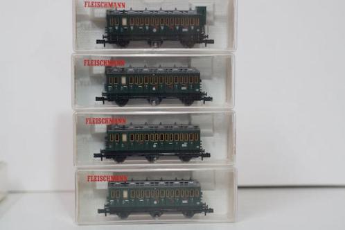 Fleischmann N 8092  / 8094  DRG Coupérijtuig 3e klas in ovp, Hobby en Vrije tijd, Modeltreinen | N-Spoor, Zo goed als nieuw, Wagon