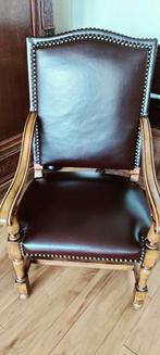 Antieke Stoel - Prachtige Blikvanger!, Ophalen, Bruin, Zo goed als nieuw, Eén