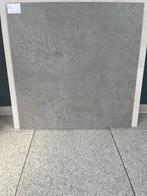 Uitverkooppartij: grijze vloertegel 90x90, Ophalen, 60 cm of meer, Nieuw, 10 m² of meer