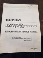 Suzuki gsxr1100, Motoren, Handleidingen en Instructieboekjes, Suzuki