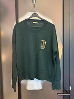Groene HunkyDory Trui met Geborduurde h d maat m, Ophalen of Verzenden, Zo goed als nieuw, Maat 38/40 (M), Groen