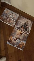 Kerst kussen sloop slopen Nieuw, Minder dan 50 cm, Nieuw, Ophalen of Verzenden, Schilderij