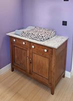 Vintage commode met marmerblad, 50 tot 70 cm, Ophalen of Verzenden, 90 tot 105 cm, 100 cm of meer