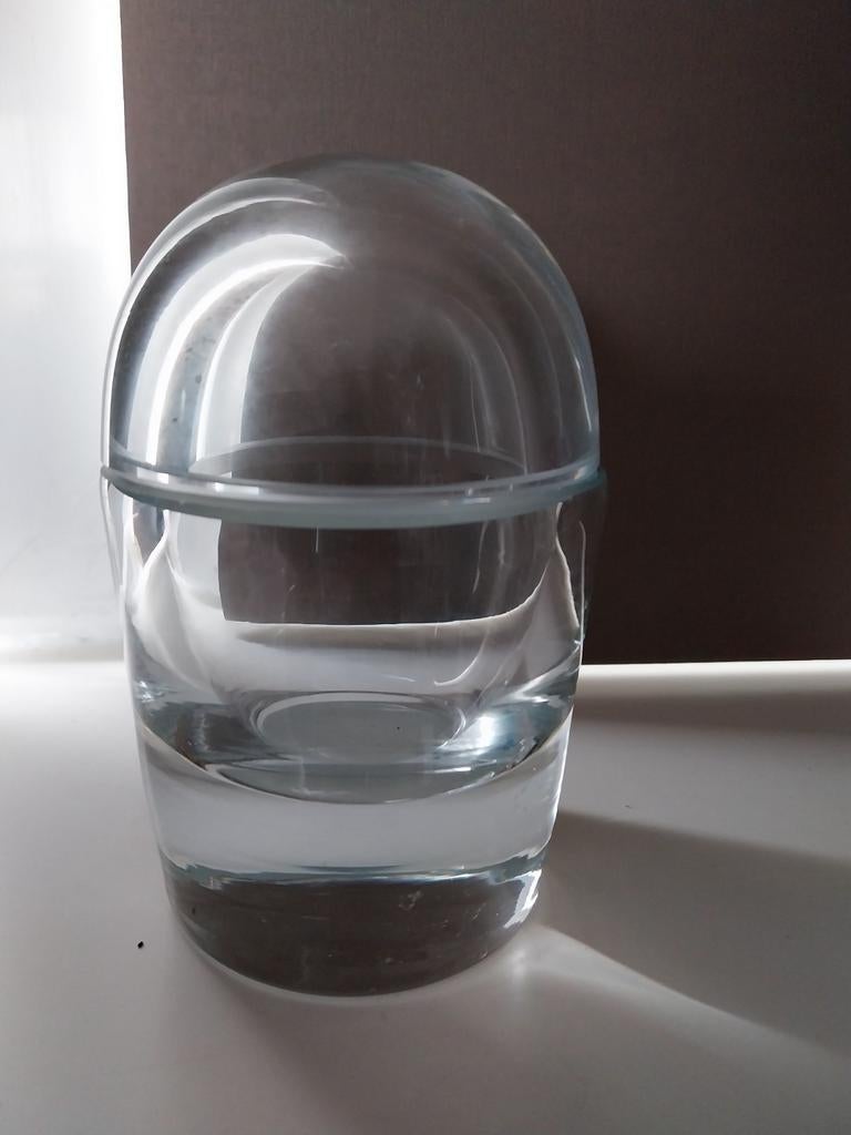 Kristallen relatiegeschenk Willem Noyons met zout, Antiek en Kunst, Ophalen of Verzenden