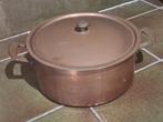 Mooie koperen pan, Huis en Inrichting, Keuken | Potten en Pannen, Ophalen, Gebruikt, Overige materialen, Kookpan of Snelkookpan