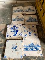 14 stuks oude tegels, Ophalen of Verzenden