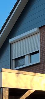 Rolluik wit 182x106, Doe-het-zelf en Verbouw, Rolluiken, Ophalen, Gebruikt, 150 tot 200 cm, Wit