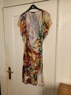 Zomerse paars groen blauwe omslag jurk van Geisha, maat L, Geisha, Verzenden, Paars, Maat 42/44 (L)