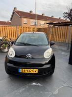 Citroën C1 1.0 3-DRS 2007 Zwart, Auto's, Voorwielaandrijving, Stof, 4 stoelen, C1