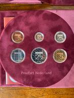 Jaarset Nederland 1996 t/m 2001, Postzegels en Munten, Munten | Nederland, Ophalen of Verzenden, Koningin Beatrix