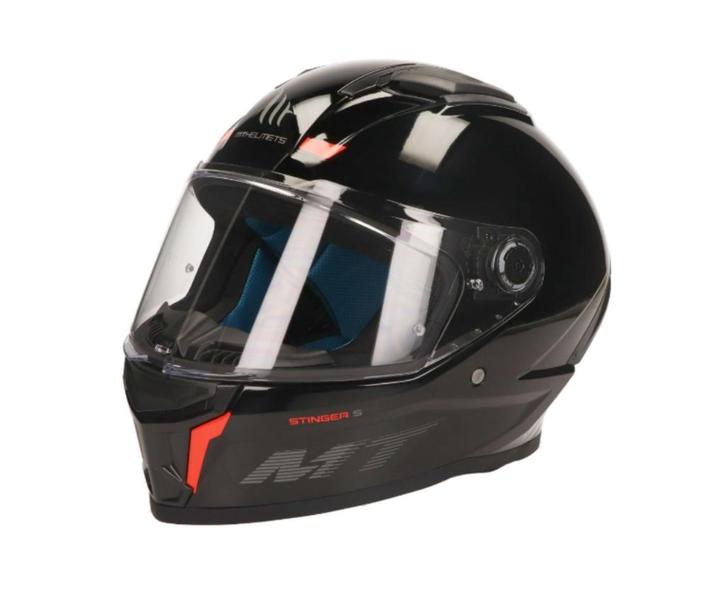Helm integraal MT Stinger 2 Solid zwart | Maat M | uitverkoo, Fietsen en Brommers, Brommerhelmen, Nieuw, Medium, Ophalen of Verzenden