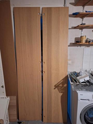 Twee IKEA Pax deuren Forsand eiken 50x236cm beschikbaar voor biedingen