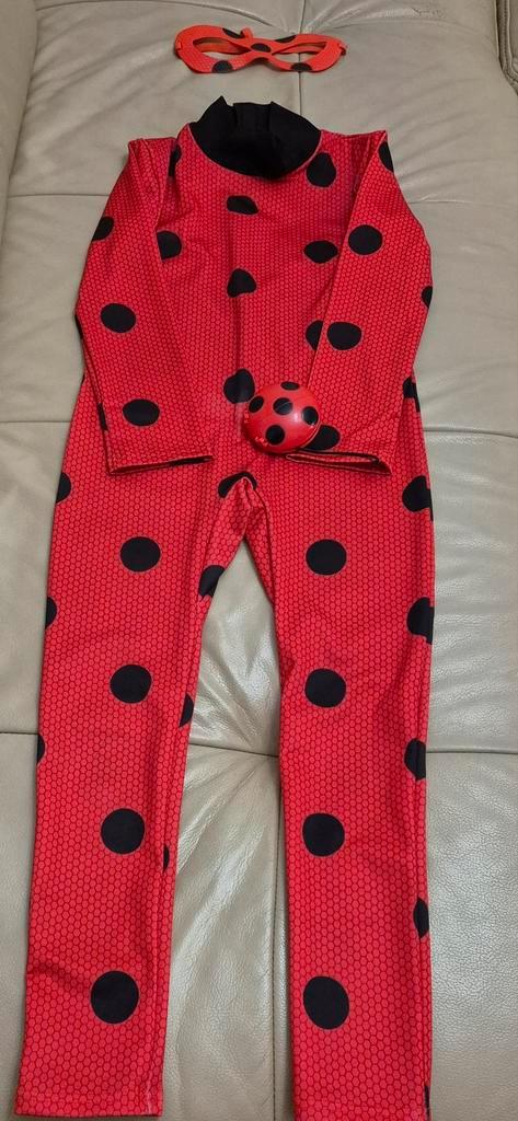 Ladybug Kostuum 128/132, Kinderen en Baby's, Carnavalskleding en Verkleedspullen, Zo goed als nieuw, Meisje, 122 t/m 128, Ophalen of Verzenden