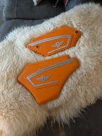 Zündapp 517 Logo framedeksels nieuw gecoat Speed Orange, Ophalen of Verzenden, Zo goed als nieuw, Frame