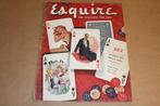 Esquire - The magazine for men - 1952 - Met pinup-poster !!, Nieuw, Ophalen of Verzenden