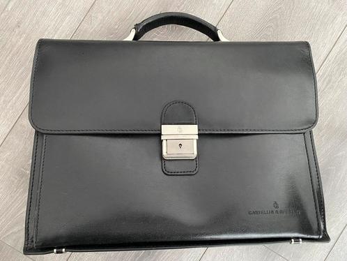 Aktetas Castelijn en Beerens zwart businesstas laptoptas, Computers en Software, Laptoptassen, Zo goed als nieuw, Aktetas, 15 inch
