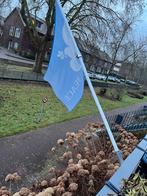 Vlag en balkon beugel, Ophalen, Gebruikt