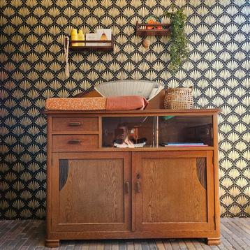 Mooie art deco dressior/commode  beschikbaar voor biedingen