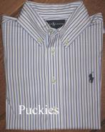 Gestreept Ralph Lauren overhemd maat 122 *NIEUW* (9978) a, Kinderen en Baby's, Kinderkleding | Maat 122, Overhemd of Blouse, Nieuw