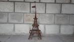 Antiek Eiffeltoren Model Ornament / Parijs Franse Volkskunst, Verzenden