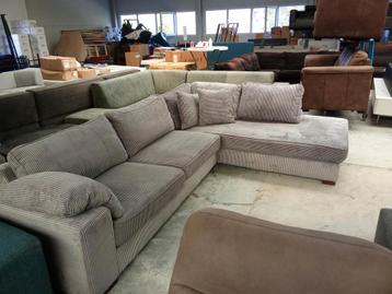 Ribstof Hoekbank 290x210cm - Nu €350! beschikbaar voor biedingen
