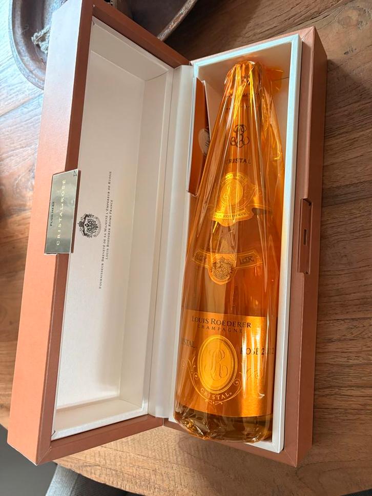 Louis Roederer Cristal Rosé 2012 in Geschenkverpakking, Antiek en Kunst, Antiek | Overige Antiek, Ophalen