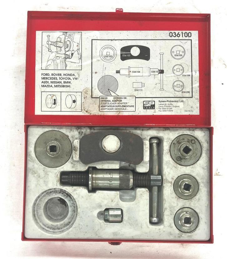 Remklauw terugstelset SYKES-PICKAVANT., Auto diversen, Autogereedschap, Gebruikt, Ophalen of Verzenden