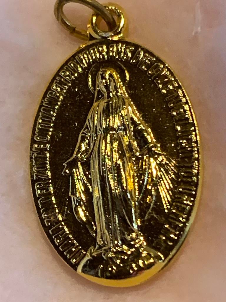 Goudkleurige Maria Hanger 1950, Antiek en Kunst, Ophalen of Verzenden