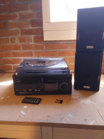 DS-2 stereo-installatie platenspeler cd MP3-recorder USB AUX beschikbaar voor biedingen