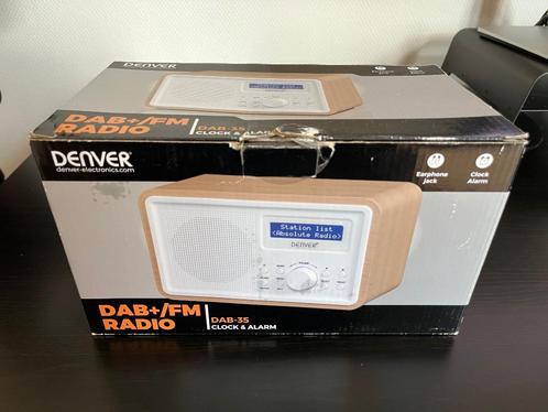 Denver DAB-35 DAB+/FM radio, Audio, Tv en Foto, Radio's, Zo goed als nieuw, Radio, Ophalen of Verzenden