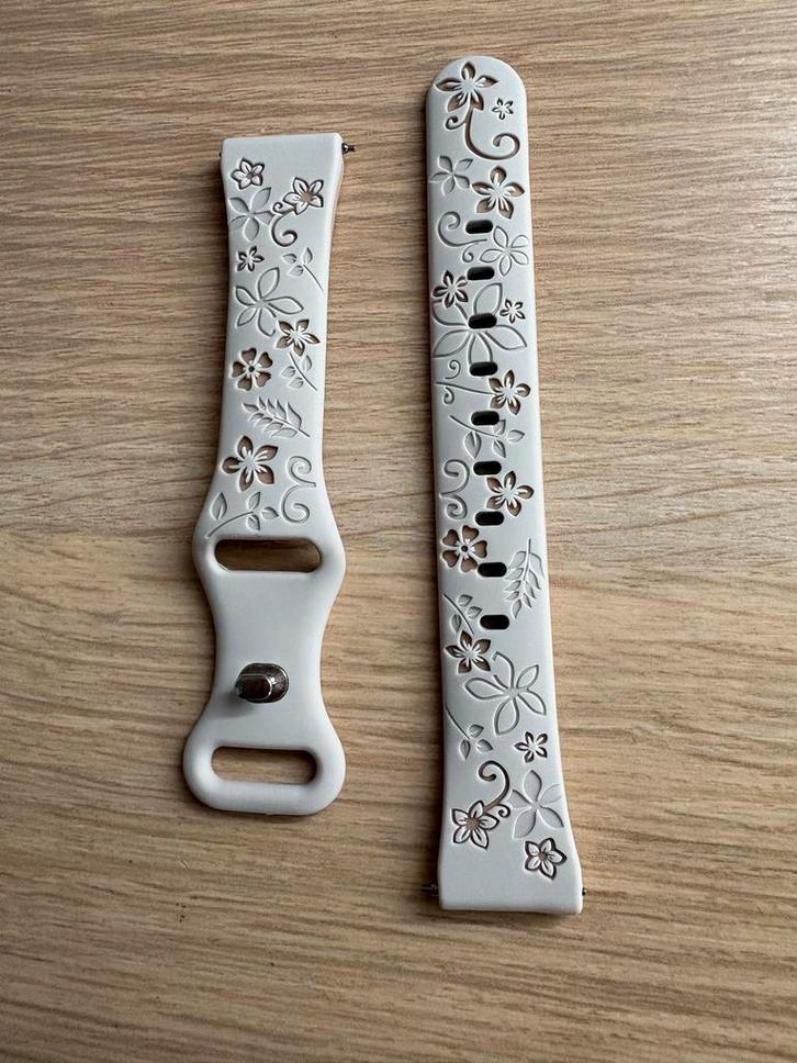 Garmin Horlogebandje 18mm - Bloemen Design, Sieraden, Tassen en Uiterlijk, Horloges | Dames, Nieuw, Ophalen of Verzenden
