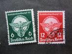 Duitse Rijk serie 689-690 Gestempeld,, Postzegels en Munten, Postzegels | Europa | Duitsland, Ophalen of Verzenden, Overige periodes
