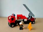 Duplo brandweerwagen brandweer brandweerman ladderwagen, Ophalen of Verzenden, Zo goed als nieuw, Duplo
