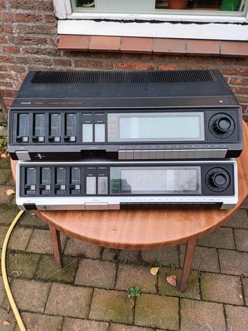 Philips 742 & 743 MFB Receivers - Vintage Topstukken beschikbaar voor biedingen