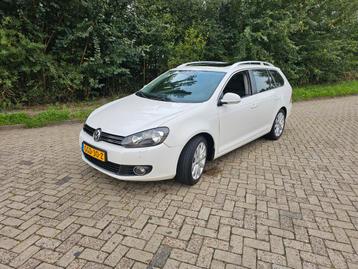 Volkswagen Golf 1.4 TSI 90KW Variant Dsg7 2010 Wit beschikbaar voor biedingen