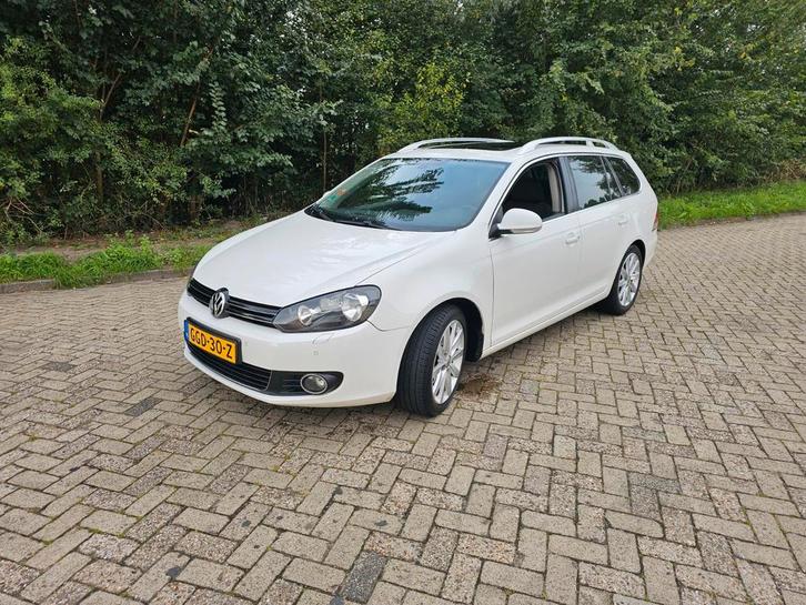 Volkswagen Golf 1.4 TSI 90KW Variant Dsg7 2010 Wit, Auto's, Volkswagen, Particulier, Golf, Benzine, Stationwagon, Automaat, Geïmporteerd