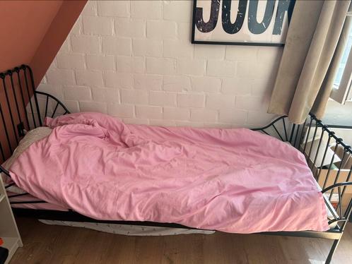 Meegroeibed ikea, Kinderen en Baby's, Kinderkamer | Bedden, Zo goed als nieuw, 180 cm of meer, 70 tot 85 cm, Matras, Ophalen