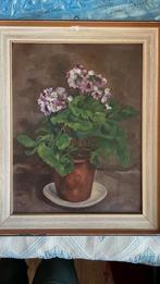 Mooie Primula, Antiek en Kunst, Kunst | Schilderijen | Klassiek, Ophalen of Verzenden