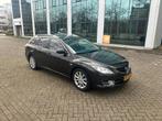 Mazda 6 2.5 SportBreak GT-M | NAP | APK 7-2026 | Full-Option, Auto's, Mazda, Zwart, 4 cilinders, Zwart, Handgeschakeld