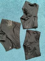 Shorts voor gym of dans, broekje , maat 122, drie stuks, Kindermaat 122 t/m 140, Ophalen of Verzenden, Gebruikt, Turnbroekje