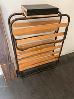 Foldable single bed, no mattress, Huis en Inrichting, Ophalen, Eenpersoons, Zo goed als nieuw, 200 cm
