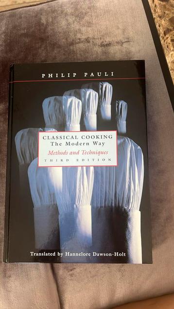Classical cooking the modern way beschikbaar voor biedingen